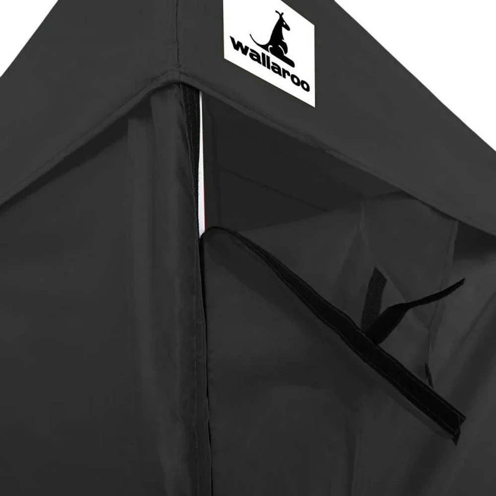 Gazebo Tent Marquee 3x4.5m PopUp Outdoor Wallaroo Black 7 Gazebo Tent Marquee 3x4.5m PopUp Outdoor Wallaroo Black - Image 5