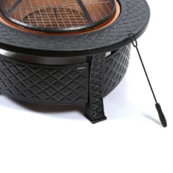 Moyasu 3 IN 1 Fire Pit BBQ Grill Pits Outdoor Patio Garden Heater Fireplace BBQS -AU Camping Equipment Sales RKBETbItoFJskLdhyZYE dE7Y