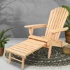 Gardeon Outdoor Chair Wooden Adirondack Beach Chairs Sun Lounge Lounger Furniture Foldable Ottoman Gardeon