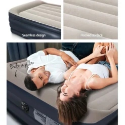 Bestway Dreamair Single Twin Air Bed Luxury Inflatable Mattress Built-in Pump -AU Camping Equipment Sales RtSzDV M3royS EvlAvbXKPDs