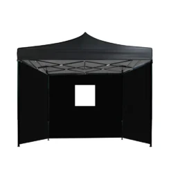 Instahut Gazebo Pop Up Marquee 3x3 Folding Wedding Tent Gazebos Shade Black -AU Camping Equipment Sales S 4Sn7YbNeF3SyqH6DsTst9gI