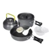 TOQUE 10Pcs Camping Cookware Set Outdoor Hiking Cooking Pot Pan Portable Picnic -AU Camping Equipment Sales TF6v75ONDUJ12nypCumVOjGxc
