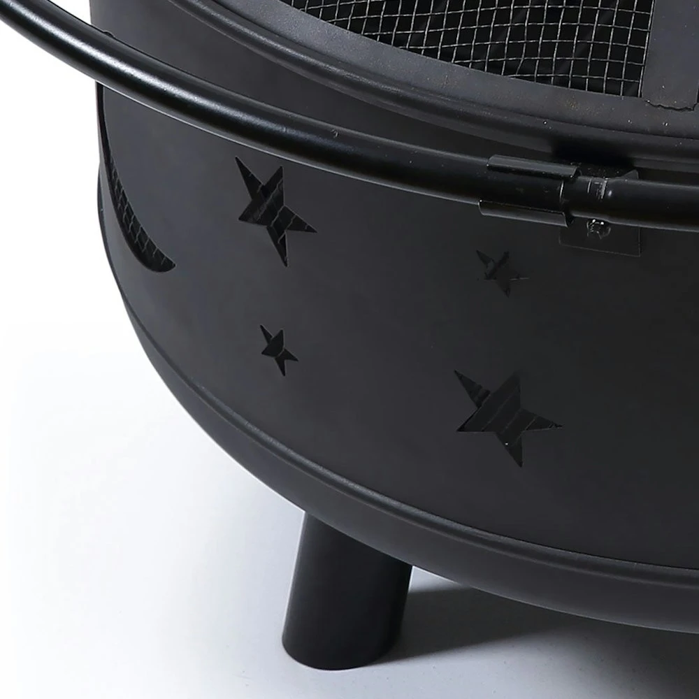 Traderight Group Fire Pit BBQ Grill Pits Outdoor Fireplace Camping Portable Garden Patio Heater 6 Traderight Group Fire Pit BBQ Grill Pits Outdoor Fireplace Camping Portable Garden Patio Heater - Image 4