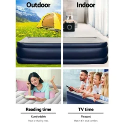 Bestway Queen Air Bed Air Beds Inflatable Mattress TRITECH Airbed Built-in Pump -AU Camping Equipment Sales UY3SKHQySUgh41qYWzVyOEH70