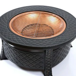 Moyasu 3 IN 1 Fire Pit BBQ Grill Pits Outdoor Patio Garden Heater Fireplace BBQS -AU Camping Equipment Sales UeI GnZVZWLYp f eEFhRXFy8