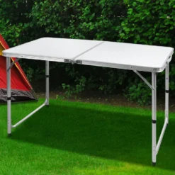 Levede Folding Camping Table Aluminium Portable Picnic Outdoor Foldable 120CM -AU Camping Equipment Sales Uy lf5p7Z2zZAr8j IX TvlY