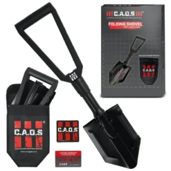 Caos Folding Shovel With Storage Pouch 20 Caos Folding Shovel With Storage Pouch -AU Camping Equipment Sales VISKL3CvYQONwaJ7k8qRXJcxA