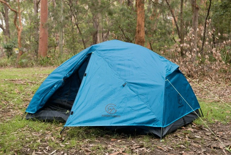 Tasman 2-Person Tent Camping Hiking Festival Pop Up Sleeping - Blue 3 Tasman 2-Person Tent Camping Hiking Festival Pop Up Sleeping - Blue