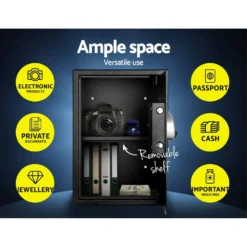 UL-TECH Security Safe Box Safety Box LCD Electric Digital Safe Box 50L -AU Camping Equipment Sales X3pQ3ggb4XFefH5jeCN18YmlY