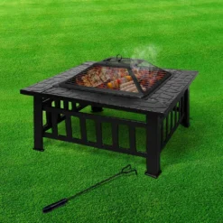 Moyasu 3IN1 Fire Pit BBQ Grill Pits Outdoor Fireplace Patio Garden Heater Grills 16 Moyasu 3IN1 Fire Pit BBQ Grill Pits Outdoor Fireplace Patio Garden Heater Grills -AU Camping Equipment Sales XDi3l5hCbUUK LRC8OwoyMHyc