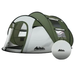 Weisshorn Instant Up Camping Tent 4-5 Person Pop Up Tents Family Hiking Beach Dome
