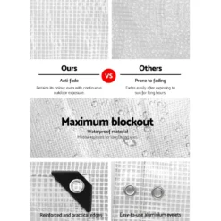 Instahut 9x12m Tarp Camping Tarps Poly Tarpaulin Heavy Duty Cover 135gsm Clear 13 Instahut 9x12m Tarp Camping Tarps Poly Tarpaulin Heavy Duty Cover 135gsm Clear -AU Camping Equipment Sales YW 7gtAEcgOvA6MF9UVOZmCCA 5