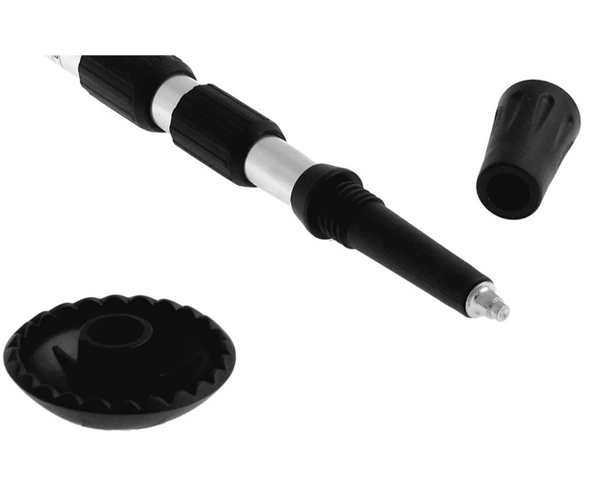 Kabuda Trekking Hiking Walking Poles Sticks Pair - Silver 7 Kabuda Trekking Hiking Walking Poles Sticks Pair - Silver - Image 5