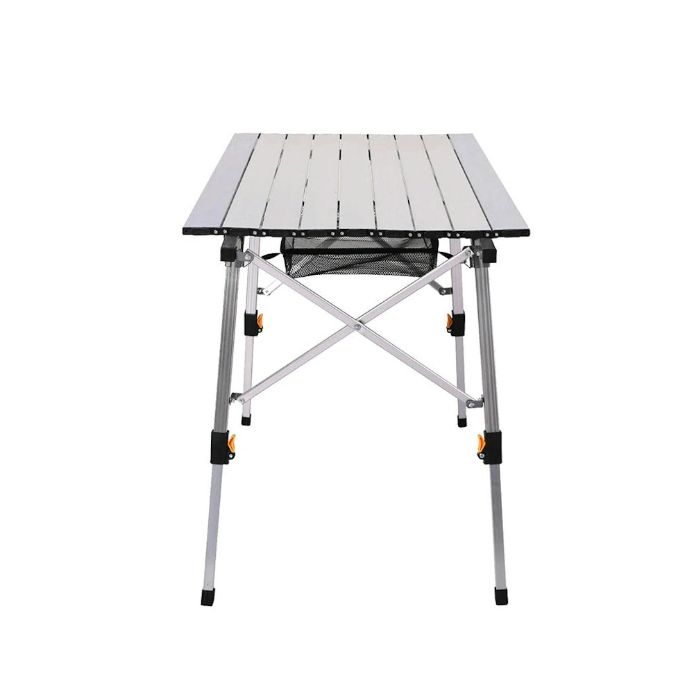 Levede Camping Table Roll Up Folding Portable Aluminium Outdoor BBQ Desk Picnic 8 Levede Camping Table Roll Up Folding Portable Aluminium Outdoor BBQ Desk Picnic - Image 6