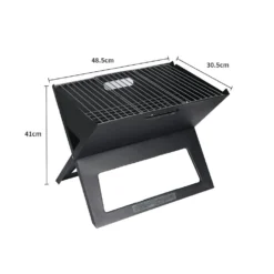 Traderight Group Portable Charcoal BBQ Grill Outdoor Camping Barbecue Set Picnic Foldable Smoker -AU Camping Equipment Sales ZN7PX06s6E4wvYc5vODq4uMW0