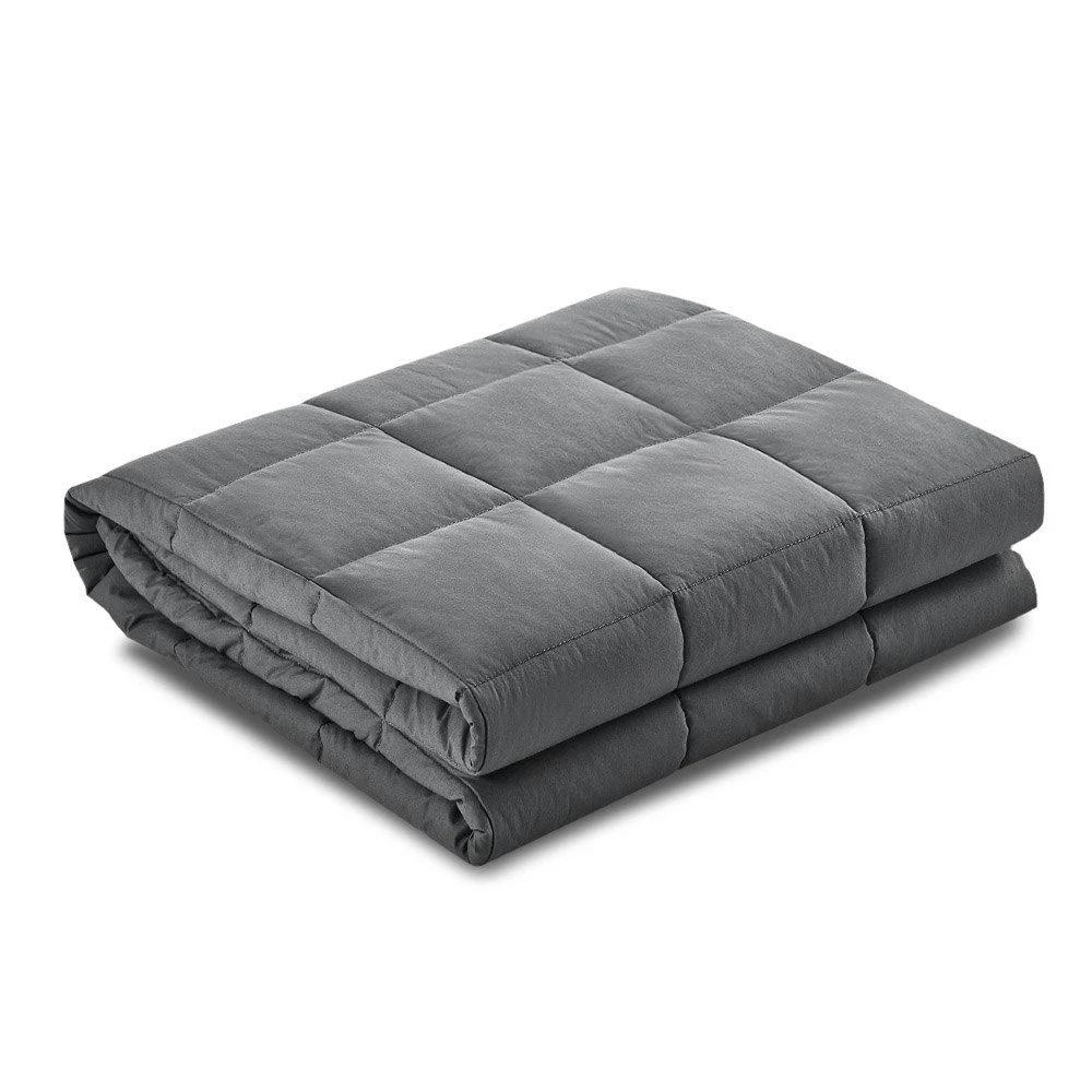 Kids 2.3KG Weighted Blanket Heavy GravityMicrofibre Cover Comfort Better Sleep Grey 3 Kids 2.3KG Weighted Blanket Heavy GravityMicrofibre Cover Comfort Better Sleep Grey