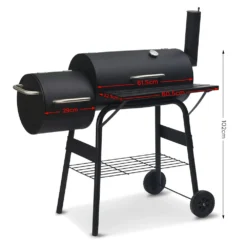 Wallaroo 2-in-1 Outdoor Barbecue Grill & Offset Smoker -AU Camping Equipment Sales bArgQ5p6bGTdK86MwGiN3MG5E