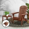 Gardeon Outdoor Chair Folding Beach Camping Chairs Table Set Wooden Adirondack Lounge Garden Gardeon Patio
