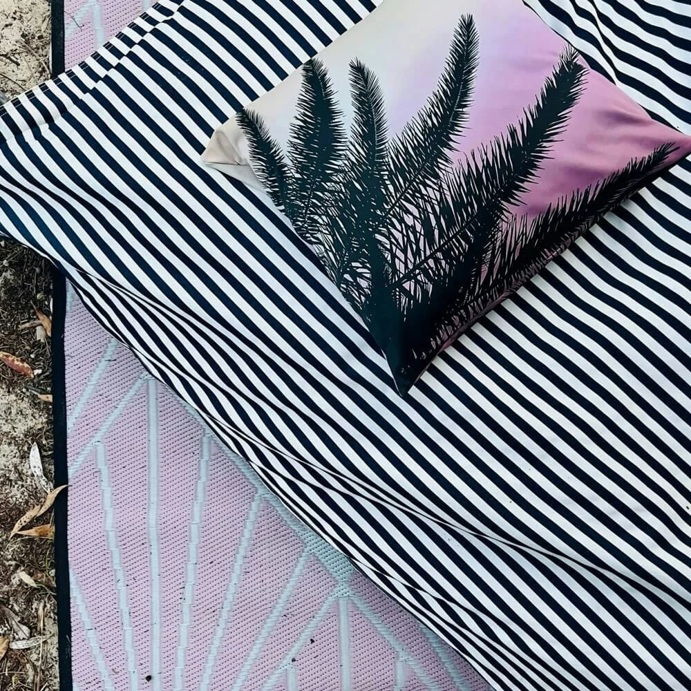 Palms At Dusk Cushion Cover 6 Palms At Dusk Cushion Cover - Image 4