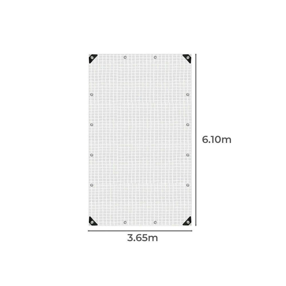 Manan Tarp Tarpaulin 200GSM Camping Heavy Duty Tent Waterproof Cover 3.65mx6.1m 5 Manan Tarp Tarpaulin 200GSM Camping Heavy Duty Tent Waterproof Cover 3.65mx6.1m - Image 3