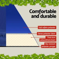 Weisshorn Self Inflating Mattress 6CM Thick Single Camping Sleeping Mat Air Bed Pad Navy 12 Weisshorn Self Inflating Mattress 6CM Thick Single Camping Sleeping Mat Air Bed Pad Navy -AU Camping Equipment Sales dzsic7mSNr5T8u sZw2Rja5Ik