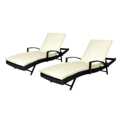 2PCS Levede Outdoor Sun Lounger Furniture Wicker Lounge Garden Patio Bed Cushion -AU Camping Equipment Sales e0Any26dwuEi XDYbKJtlWGxI
