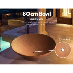 Grillz Outdoor Fire Pit Charcoal -AU Camping Equipment Sales f6JXm Bwb4TilvPJH60bi6HaU