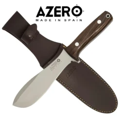 Azero Ebony Wood Hunting Knife 280mm