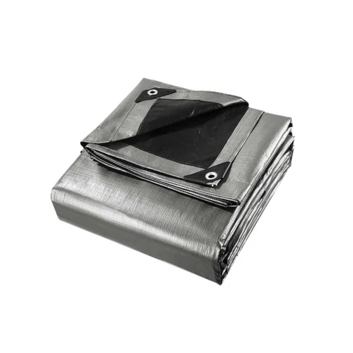 Instahut 6x7.3m Tarp Camping Tarps Poly Tarpaulin Heavy Duty Cover 180gsm Silver -AU Camping Equipment Sales fXKKw5yaLVjK2YZvcz1 bFtcE 3