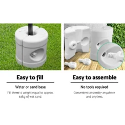 Instahut Gazebo Pop Up Marquee Outdoor Base Pod Kit Wedding Tent Canopy Leg -AU Camping Equipment Sales fuqN55xfkLsz9vww6Z9ByA6r8