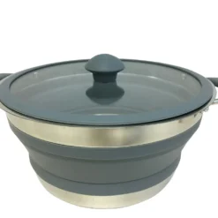 Supex - Collapsible Saucepan - Grey -AU Camping Equipment Sales gAiXHc3mMWAo 9uVXbX2ELDYU