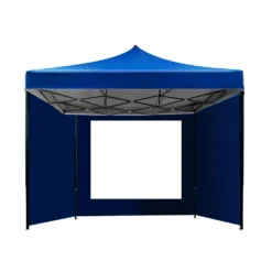 Instahut Gazebo Pop Up Marquee 3x3 Folding Wedding Tent Gazebos Shade Blue -AU Camping Equipment Sales gCQLLb m cTc3FKlAG2BlXW0