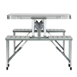 Weisshorn Camping Table With Chairs Folding Outdoor Picnic Beach BBQ 85CM -AU Camping Equipment Sales gi8uTj toJ5cbnM T7XMslVA