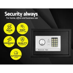 UL-TECH Security Safe Box Safety Box Electric Digital Safe Box 16L -AU Camping Equipment Sales hbfge4A77WUJYQIVzWHUIYrtI