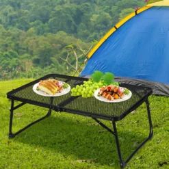 Levede Grill Table BBQ Camping Tables Outdoor Foldable Aluminium Portable Picnic S -AU Camping Equipment Sales hyyM58lFEOMzmmq0LSs7MOArM
