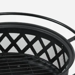 Moyasu Fire Pit BBQ Grill Fireplace Outdoor Portable Camping Heater Patio Garden -AU Camping Equipment Sales i5i1YY lJ868N84ISkER4ctuQ