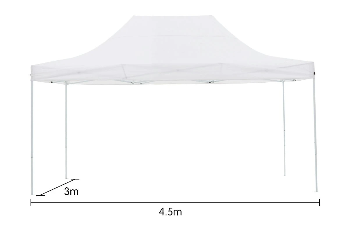 Gazebo Tent Marquee 3x4.5m PopUp Outdoor Wallaroo White 4 Gazebo Tent Marquee 3x4.5m PopUp Outdoor Wallaroo White - Image 3