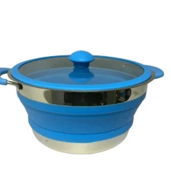 Supex - Collapsible Saucepan - Blue -AU Camping Equipment Sales iGgMD13EoNJ50r8e0fQD6wv0w
