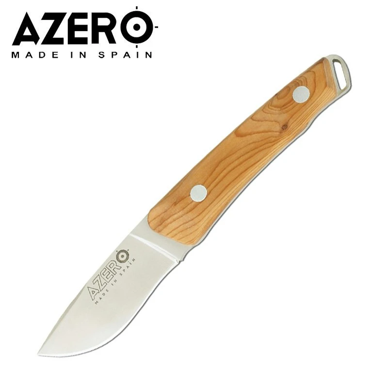 Azero Yew Wood Hunting Knife 205mm 3 Azero Yew Wood Hunting Knife 205mm