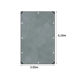 Traderight Group Heavy Duty Tarps Tarpaulin Shelter Camping Tent Boat Cover Waterproof 3.05x6.10m -AU Camping Equipment Sales j45TYV2zbKJv5hMPIhPZOh5E8