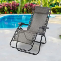 Gardeon Zero Gravity Recliner Chairs Outdoor Sun Lounge Beach Chair Camping - Beige 15 Gardeon Zero Gravity Recliner Chairs Outdoor Sun Lounge Beach Chair Camping - Beige -AU Camping Equipment Sales jeSP4O9f9va74PVzQi4WWjBN0