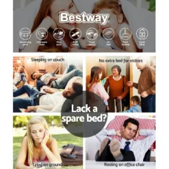 Bestway Queen Air Bed Air Beds Inflatable Mattress Built-in Pump Camping -AU Camping Equipment Sales jjQnCgW ErMKK6nAPkp pHV7Q