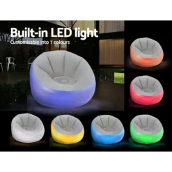 Bestway Inflatable Seat Sofa LED Light Chair Outdoor Lounge Cruiser -AU Camping Equipment Sales lM UXD3rPs3eew1XMtpHgL8l8