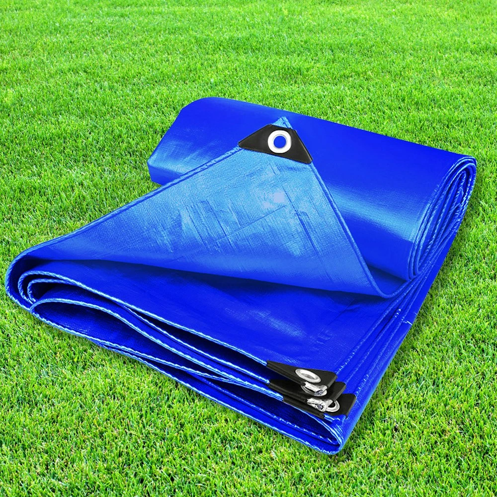 Manan Heavy Duty Tarp Tarpaulin 200GSM Camping Tent Cover Waterproof 3.05x6.10m 9 Manan Heavy Duty Tarp Tarpaulin 200GSM Camping Tent Cover Waterproof 3.05x6.10m - Image 7