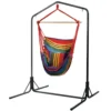 Gardeon Hammock Chair With Stand Cushion Pillow Rainbow -AU Camping Equipment Sales mjbXAM8vNq quRxLG8SwYJX3A
