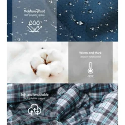 Weisshorn Sleeping Bag Double Camping Hiking -10 Degrees To 15 Degrees Tent Winter Thermal Navy -AU Camping Equipment Sales mv9vtHKxKM xsvaErta9cLy50