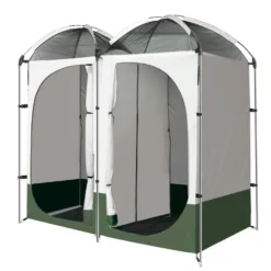 Weisshorn Double Camping Shower Toilet Tent Outdoor Portable Change Room Green -AU Camping Equipment Sales nEiMRvUSnMFRtuHWKgO m 7Po
