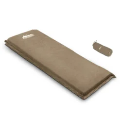 Weisshorn Self Inflating Mattress 10CM Thick Single Camping Sleeping Mat Air Bed Pad Coffee