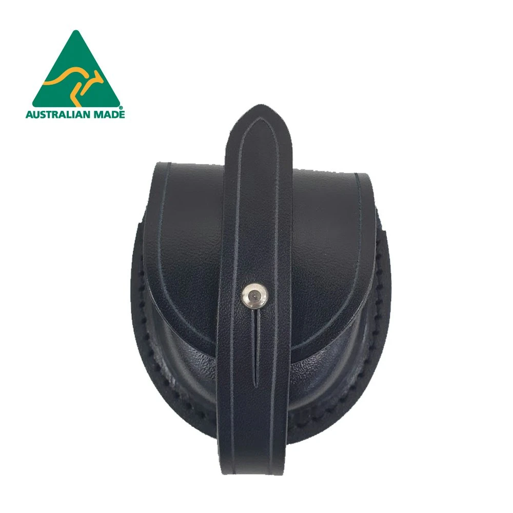 Black Leather Watch Pouch 3 Black Leather Watch Pouch