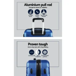 Wanderlite 3pc Luggage Travel Sets Suitcase Trolley TSA Lock Blue 13 Wanderlite 3pc Luggage Travel Sets Suitcase Trolley TSA Lock Blue -AU Camping Equipment Sales pPsn6iFrUpO8xiqz1ToBe0KHw